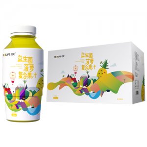 MalLIFE迈芙益生菌菠萝复合果汁饮料480mlx15瓶