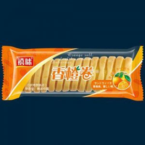 禧味香橙卷面包袋装