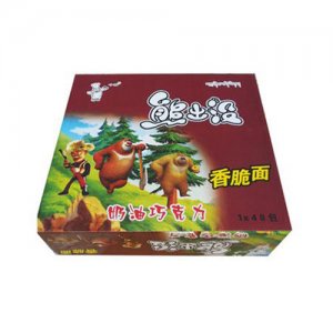 白豫熊出没香脆面-奶油巧克力味