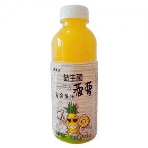 三稞菓仔益生菌菠萝复合果汁饮料500ml
