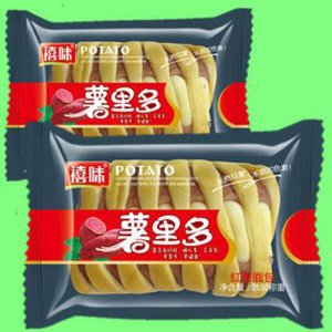 龙海禧味薯里多红薯面包散装称重