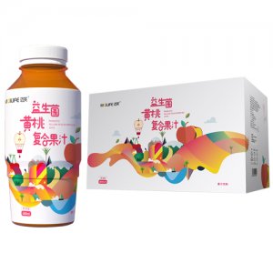 MalLIFE迈芙益生菌黄桃复合果汁饮料480mlx15瓶
