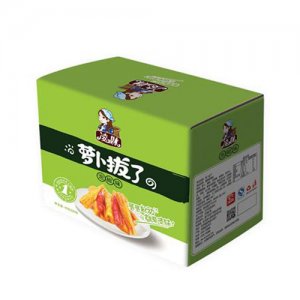 凌妹休闲食品萝卜拔了泡椒味40g×20包