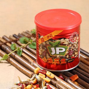 JP麻辣味小鱼花生168g