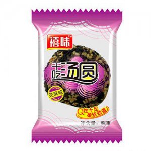 福建龙海禧味干吃汤圆黑芝麻味