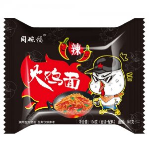 同碗福火鸡面倍辣袋装136g
