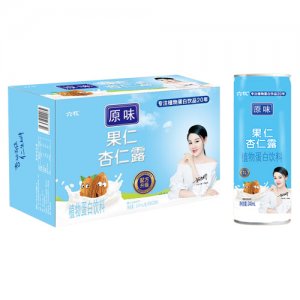 六枚原味果仁杏仁露植物蛋白饮料简箱装
