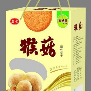 康发猴菇酥性饼干礼盒散称