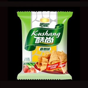 吧啦啦休闲零食酷尚香葱味28g