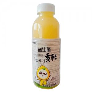 三稞菓仔益生菌黄桃复合果汁饮料500ml