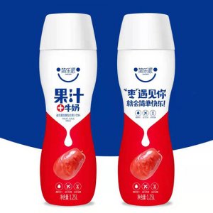 简乐派红枣牛奶复合果汁饮料1.25L