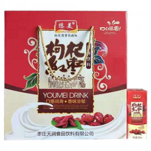 悠美枸杞红枣果味饮料礼盒装