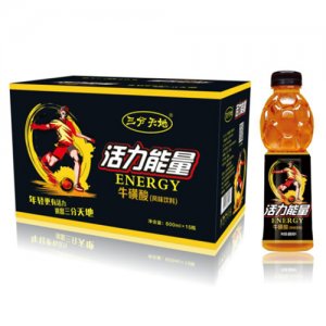 三分天地活力能量牛磺酸风味饮料600mlx15瓶