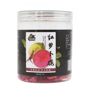 千家素果红萝卜脆45g