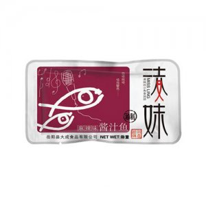 凌妹休闲食品麻辣味酱汁鱼散称