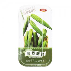 千家素果黄秋葵脆散装称重