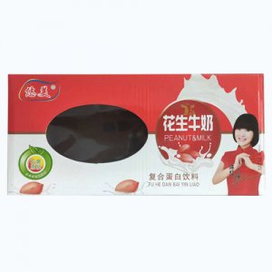 悠美花生牛奶复合蛋白饮料开窗礼盒装