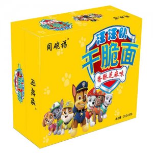 同碗福汪汪队干脆面香酥芝麻味28gx48包