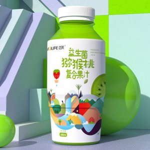 MalLIFE迈芙益生菌猕猴桃复合果汁饮料480ml