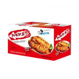 凌妹休闲食品秘制鱿鱼麻辣味15g×20包
