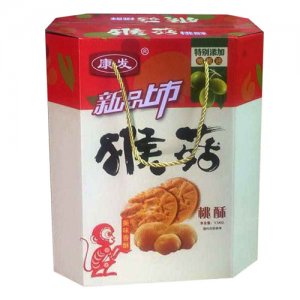 康发猴菇桃酥饼干