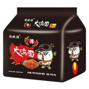 同碗福火鸡面倍辣五包装