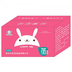 米米佳奶香味蒸蛋糕箱装