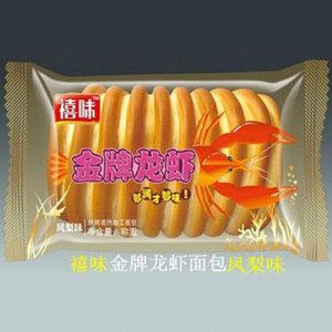 福建龙海禧味龙虾面包凤梨味