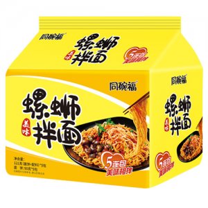 同碗福螺丝拌面五连包
