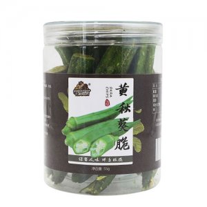 千家素果黄秋葵脆55g