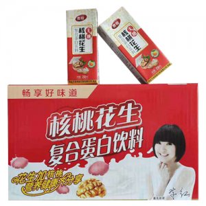 贵程核桃花生复合蛋白饮料礼盒装
