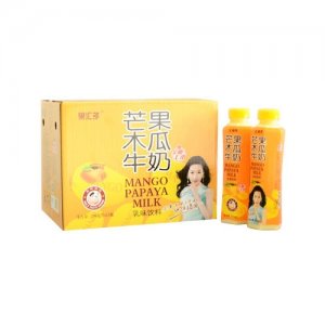 汇果多芒果木瓜牛奶500mlX15瓶