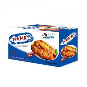 凌妹休闲食品秘制鱿鱼烧烤味15g×20包