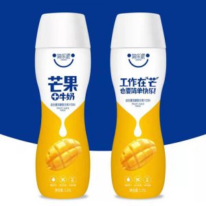 简乐派芒果牛奶复合果汁饮料1.25L