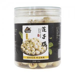 千家素果莲子脆奶香味128g