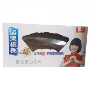 悠美坚果核桃复合蛋白饮料开窗礼盒装