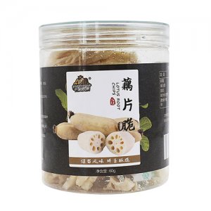 千家素果藕片脆60g
