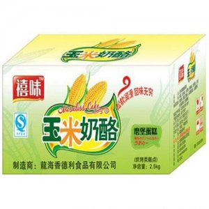 福建龙海禧味玉米奶酪蛋糕纸箱装