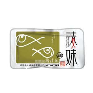 凌妹休闲食品糖醋味酱汁鱼散称