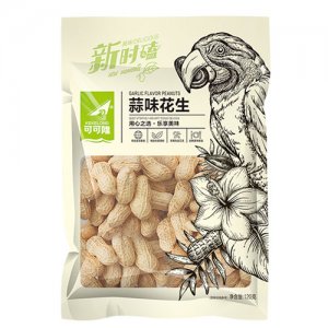 可可隆蒜味花生120g
