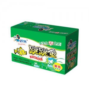 凌妹休闲食品跳跳鱼老坛酸菜味16g×20包