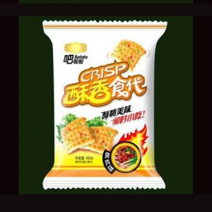 吧啦啦休闲零食酥香食代48g（烤肉味）