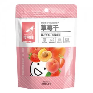 可可隆草莓干78g