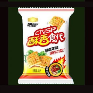 吧啦啦休闲零食酥香食代48g（麻辣味）