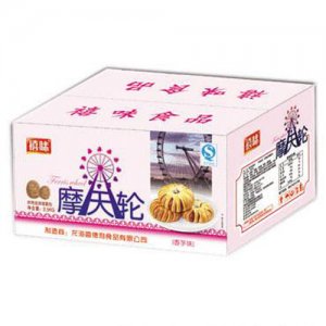 龙海禧味香德利摩天轮香芋味面包