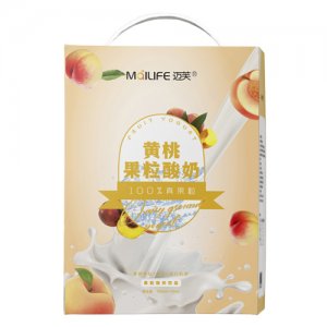 MalLIFE迈芙黄桃果粒酸奶饮品礼盒