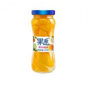 果愿黄桃罐头248g