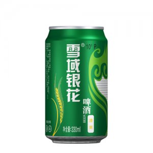 雪域银花雪域银花清爽啤酒罐装330ml10度