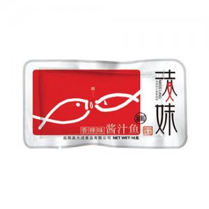 凌妹休闲食品香辣味酱汁鱼16g