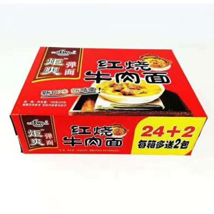 炬爽紅燒牛肉面26包